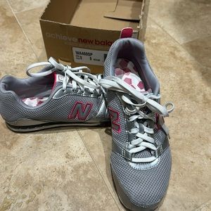 New Balance 460 hot pink and gray/silver. EUC/GUC size 8 minimal/light weight